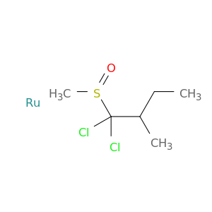 Ruthenium, dichloro[2-methyl-1-(methylsulfinyl)butane]-
