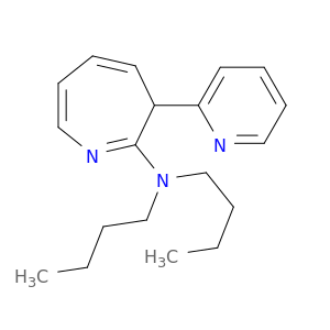 3H-Azepin-2-amine, N,N-dibutyl-3-(2-pyridinyl)-