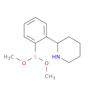 Boronic acid, [2-(2-piperidinyl)phenyl]-, dimethyl ester