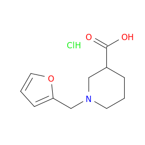 1-(2-Furylmethyl)-3-piperidinecarboxylic acid hydrochloride