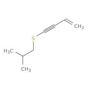 1-Buten-3-yne, 4-[(2-methylpropyl)thio]-