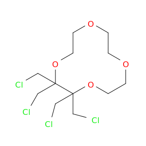 1,4,7,10-Tetraoxacyclododecane, tetrakis(chloromethyl)-