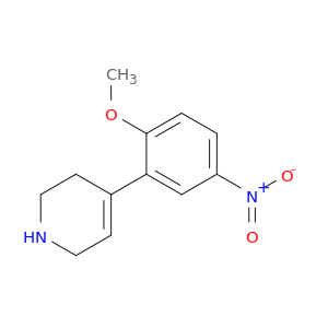 Pyridine, 1,2,3,6-tetrahydro-4-(2-methoxy-5-nitrophenyl)-