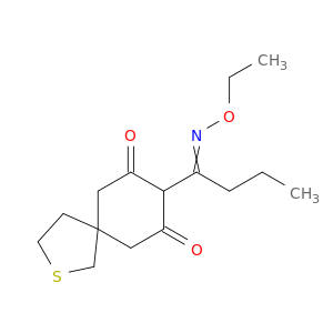 2-Thiaspiro[4.5]decane-7,9-dione, 8-[1-(ethoxyimino)butyl]-
