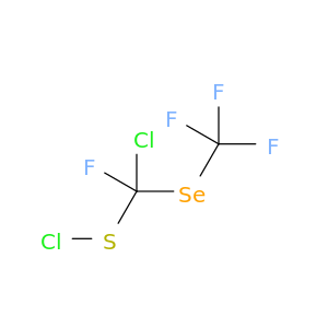 Methanesulfenyl chloride, chlorofluoro[(trifluoromethyl)seleno]-