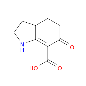 1H-Indole-7-carboxylic acid, 2,3,3a,4,5,6-hexahydro-6-oxo-