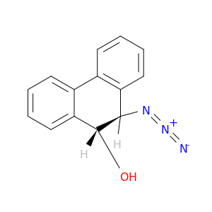 9-Phenanthrenol, 10-azido-9,10-dihydro-, trans-