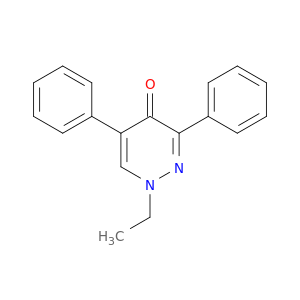 4(1H)-Pyridazinone, 1-ethyl-3,5-diphenyl-
