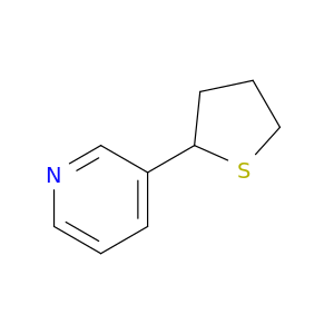 Pyridine, 3-(tetrahydro-2-thienyl)-