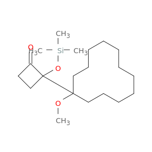 Cyclobutanone, 2-(1-methoxycyclododecyl)-2-[(trimethylsilyl)oxy]-