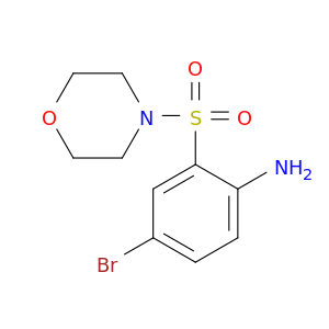 4-Bromo-2-(morpholine-4-sulfonyl)aniline