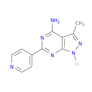 3-甲基-6-(4-吡啶基)-1H-吡唑并[3,4-D]嘧啶-4-胺