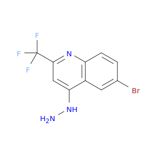 Quinoline,6-bromo-4-hydrazinyl-2-(trifluoromethyl)-