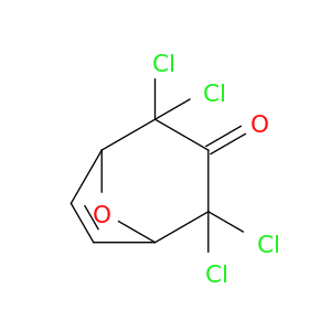 8-Oxabicyclo[3.2.1]oct-6-en-3-one, 2,2,4,4-tetrachloro-