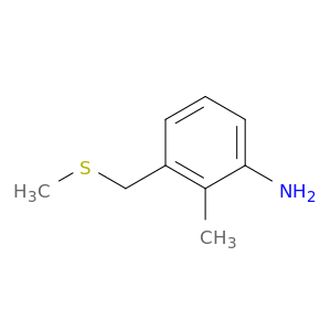 2-Methyl-3-[(methylsulfanyl)methyl]aniline