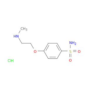 4-[2-(Methylamino)ethoxy]benzene-1-sulfonamide Hydrochloride