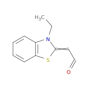Acetaldehyde, (3-ethyl-2(3H)-benzothiazolylidene)-