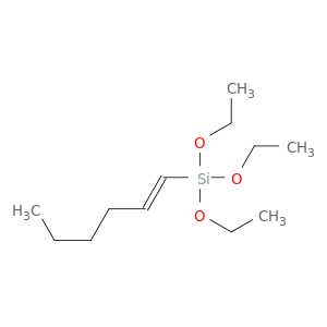 Silane, triethoxy-(1E)-1-hexenyl-