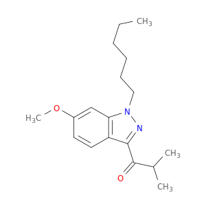 1-Propanone, 1-(1-hexyl-6-methoxy-1H-indazol-3-yl)-2-methyl-