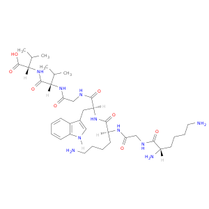 L-Valine, L-lysylglycyl-L-lysyl-L-tryptophylglycyl-L-valyl-