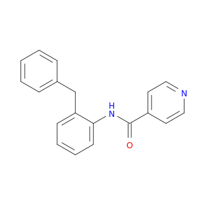 4-Pyridinecarboxamide, N-[2-(phenylmethyl)phenyl]-
