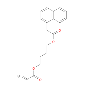 1-Naphthaleneaceticacid, 4-[(1-oxo-2-propen-1-yl)oxy]butyl ester