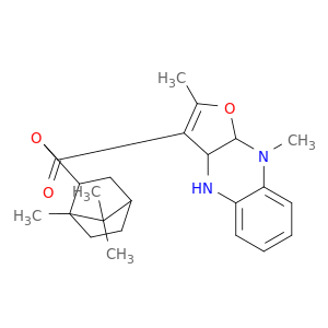 Furo[2,3-b]quinoxaline-3-carboxylicacid, 3a,4,9,9a-tetrahydro-2,9-dimethyl-,1,7,7-trimethylbicyclo[2.2.1]hept-2-yl ester