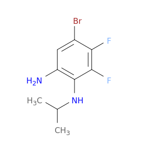 5-Bromo-3,4-difluoro-2-(isopropylamino)aniline