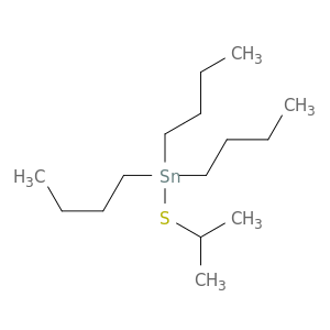 Stannane, tributyl[(1-methylethyl)thio]-