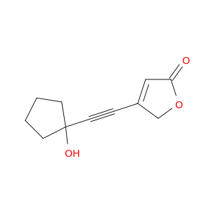 2(5H)-Furanone, 4-[2-(1-hydroxycyclopentyl)ethynyl]-