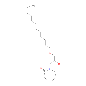 2H-Azepin-2-one, 1-[3-(dodecyloxy)-2-hydroxypropyl]hexahydro-