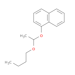 Naphthalene, 1-(1-butoxyethoxy)-