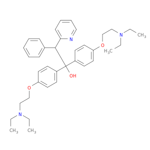 1,1-bis{4-[2-(diethylamino)ethoxy]phenyl}-2-phenyl-2-(pyridin-2-yl)ethanol