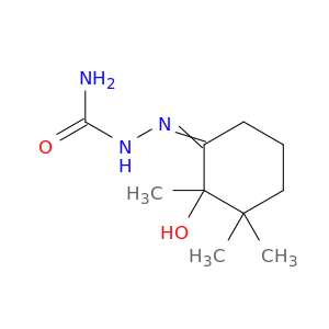 Hydrazinecarboxamide, 2-(2-hydroxy-2,3,3-trimethylcyclohexylidene)-