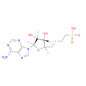 Adenosine, 5'-S-(2-sulfoethyl)-5'-thio-