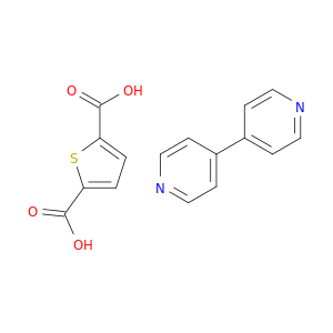 2,5-Thiophenedicarboxylic acid, compd. with 4,4'-bipyridine (1:1)