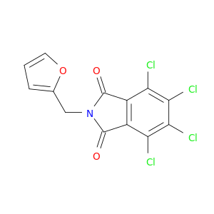 1H-Isoindole-1,3(2H)-dione, 4,5,6,7-tetrachloro-2-(2-furanylmethyl)-