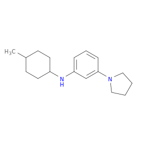 N-(4-甲基环己基)-3-(吡咯烷-1-基)苯胺