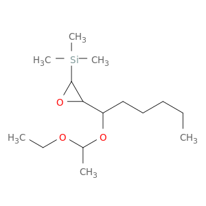 Silane, [3-[1-(1-ethoxyethoxy)hexyl]oxiranyl]trimethyl-