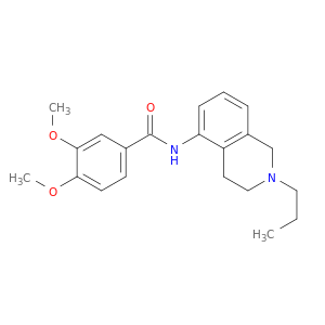 Benzamide,3,4-dimethoxy-N-(1,2,3,4-tetrahydro-2-propyl-5-isoquinolinyl)-