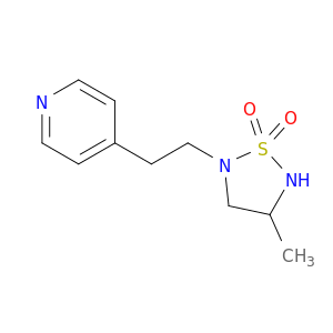 Pyridine, 4-[2-(4-methyl-1,1-dioxido-1,2,5-thiadiazolidin-2-yl)ethyl]-