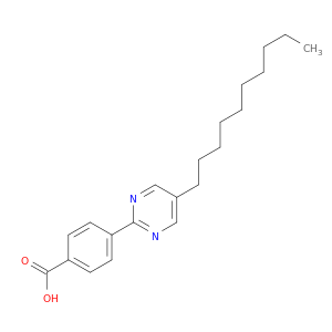 Benzoic acid, 4-(5-decyl-2-pyrimidinyl)-