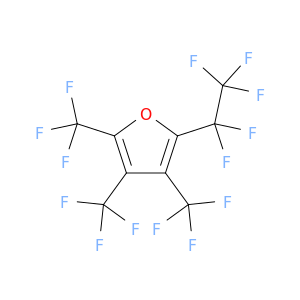 Furan, 2-(pentafluoroethyl)-3,4,5-tris(trifluoromethyl)-