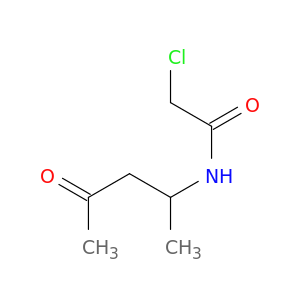 Acetamide, 2-chloro-N-(1-methyl-3-oxobutyl)-