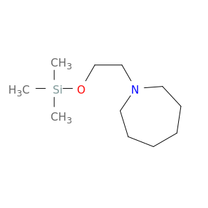 1H-Azepine, hexahydro-1-[2-[(trimethylsilyl)oxy]ethyl]-