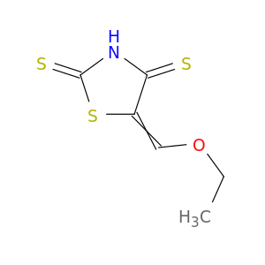 2,4-Thiazolidinedithione, 5-(ethoxymethylene)-