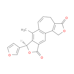 3H-Furo[3',4':3,4]cyclohept[1,2-f]isobenzofuran-3,10(1H)-dione,8-(3-furanyl)-4,8-dihydro-7-methyl-, (8R)-