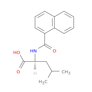L-Leucine, N-(1-naphthalenylcarbonyl)-