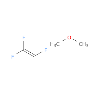 Ethene, trifluoro-, compd. with oxybis[methane] (1:1)