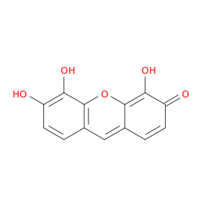 3H-Xanthen-3-one, 4,5,6-trihydroxy-